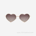 Angular Heart Metal Women's Sunglasses